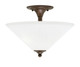 Toltec Lighting - 121-BRZ-318 - Two Light Semi-Flush Mount - Semi-Flushes - Bronze