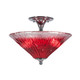 Toltec Lighting - 121-CH-716 - Two Light Semi-Flush Mount - Any - Chrome