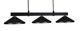 Toltec Lighting - 1253-MB-424-MB - Three Light Bar - Wellington - Matte Black
