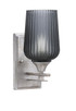 Toltec Lighting - 131-AS-4252 - One Light Wall Sconce - Uptowne - Aged Silver