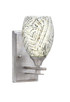 Toltec Lighting - 131-AS-5054 - One Light Wall Sconce - Uptowne - Aged Silver