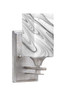 Toltec Lighting - 131-AS-549 - One Light Wall Sconce - Uptowne - Aged Silver