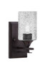 Toltec Lighting - 131-DG-3002 - One Light Wall Sconce - Uptowne - Dark Granite