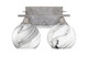 Toltec Lighting - 132-AS-4109 - Two Light Bath Bar - Uptowne - Aged Silver
