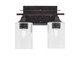 Toltec Lighting - 132-DG-300 - Two Light Bath Bar - Uptowne - Dark Granite