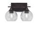 Toltec Lighting - 132-DG-4102 - Two Light Bath Bar - Uptowne - Dark Granite