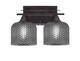 Toltec Lighting - 132-DG-4612 - Two Light Bath Bar - Uptowne - Dark Granite