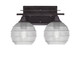 Toltec Lighting - 132-DG-5110 - Two Light Bath Bar - Uptowne - Dark Granite