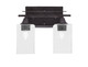 Toltec Lighting - 132-DG-530 - Two Light Bath Bar - Uptowne - Dark Granite