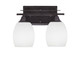 Toltec Lighting - 132-DG-615 - Two Light Bath Bar - Uptowne - Dark Granite