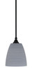 Toltec Lighting - 23-MB-4072 - One Light Mini Pendant - Any - Matte Black