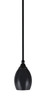 Toltec Lighting - 23-MB-426 - One Light Mini Pendant - Any - Matte Black