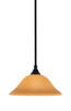 Toltec Lighting - 23-MB-624 - One Light Mini Pendant - Any - Matte Black