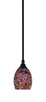 Toltec Lighting - 23-MB-6595 - One Light Mini Pendant - Any - Matte Black