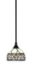 Toltec Lighting - 23-MB-9485 - One Light Mini Pendant - Stem - Matte Black