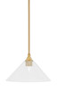 Toltec Lighting - 23-NAB-306 - One Light Mini Pendant - Any - New Age Brass