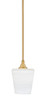 Toltec Lighting - 23-NAB-4031 - One Light Mini Pendant - Any - New Age Brass