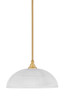 Toltec Lighting - 23-NAB-540 - One Light Mini Pendant - Any - New Age Brass