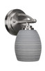 Toltec Lighting - 2400-BN-4022 - One Light Wall Sconce - Marquise - Brushed Nickel