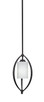 Toltec Lighting - 2401-DG-310 - One Light Mini Pendant - Marquise - Dark Granite