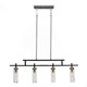Toltec Lighting - 2534-MBBN-600 - Four Light Bar - Salinda - Matte Black & Brushed Nickel