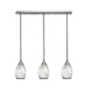 Toltec Lighting - 25-BN-4165 - Three Light Linear Pendalier - Any - Brushed Nickel