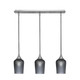 Toltec Lighting - 25-BN-4252 - Three Light Linear Pendalier - Stem - Brushed Nickel