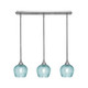 Toltec Lighting - 25-BN-4605 - Three Light Linear Pendalier - Stem - Brushed Nickel
