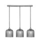 Toltec Lighting - 25-BN-4912 - Three Light Linear Pendalier - Stem - Brushed Nickel