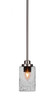 Toltec Lighting - 2601-BN-3002 - One Light Mini Pendant - Odyssey - Brushed Nickel