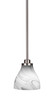 Toltec Lighting - 2601-BN-4769 - One Light Mini Pendant - Odyssey - Brushed Nickel