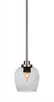 Toltec Lighting - 2601-BN-4812 - One Light Mini Pendant - Odyssey - Brushed Nickel