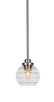Toltec Lighting - 2601-BN-5110 - One Light Mini Pendant - Odyssey - Brushed Nickel
