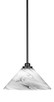 Toltec Lighting - 2601-MB-2129 - One Light Mini Pendant - Odyssey - Matte Black