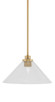 Toltec Lighting - 2601-NAB-306 - One Light Mini Pendant - Odyssey - New Age Brass