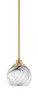 Toltec Lighting - 2601-NAB-4109 - One Light Mini Pendant - Odyssey - New Age Brass