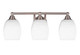 Toltec Lighting - 3423-BN-4021 - Three Light Bath Bar - Paramount - Brushed Nickel