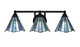 Toltec Lighting - 3423-MB-9325 - Three Light Bath Bar - Paramount - Matte Black