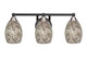Toltec Lighting - 3423-MBBN-5054 - Three Light Bath Bar - Paramount - Matte Black & Brushed Nickel
