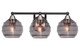 Toltec Lighting - 3423-MBBN-5112 - Three Light Bath Bar - Paramount - Matte Black & Brushed Nickel