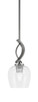 Toltec Lighting - 3901-GP-4810 - One Light Mini Pendant - Cavella - Graphite
