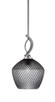 Toltec Lighting - 3901-GP-4922 - One Light Mini Pendant - Cavella - Graphite