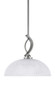 Toltec Lighting - 3901-GP-540 - One Light Mini Pendant - Cavella - Graphite