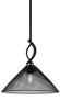 Toltec Lighting - 3901-MB-808 - One Light Mini Pendant - Cavella - Matte Black
