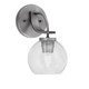 Toltec Lighting - 3911-GP-4100 - One Light Wall Sconce - Cavella - Graphite