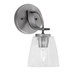 Toltec Lighting - 3911-GP-461 - One Light Wall Sconce - Cavella - Graphite