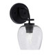 Toltec Lighting - 3911-MB-4812 - One Light Wall Sconce - Cavella - Matte Black