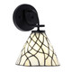Toltec Lighting - 3911-MB-9115 - One Light Wall Sconce - Cavella - Matte Black