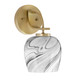 Toltec Lighting - 3911-NAB-4819 - One Light Wall Sconce - Cavella - New Age Brass