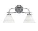 Toltec Lighting - 3912-GP-312 - Two Light Bath Bar - Cavella - Graphite